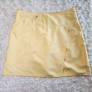 Izod Mini Pastel Yellow Golf/Tennis Skort (8)